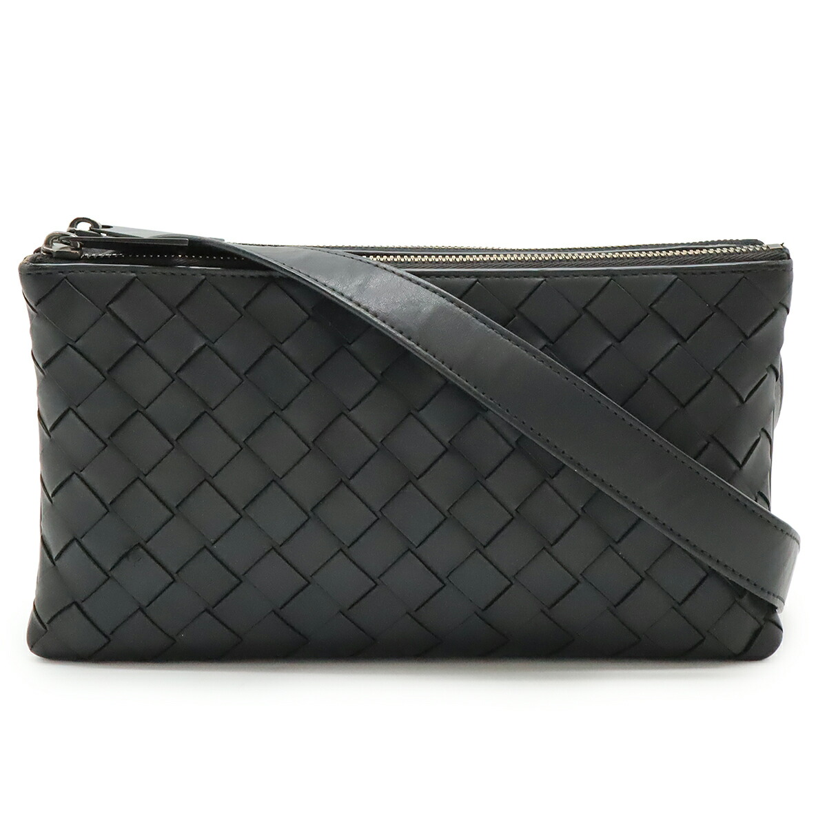 極美品BOTTEGA VENETA レザーケース マキシ　黒　箱袋付き 楽天市場】［泉店］【極美品/布袋〇】ボッテガヴェネタ 701366