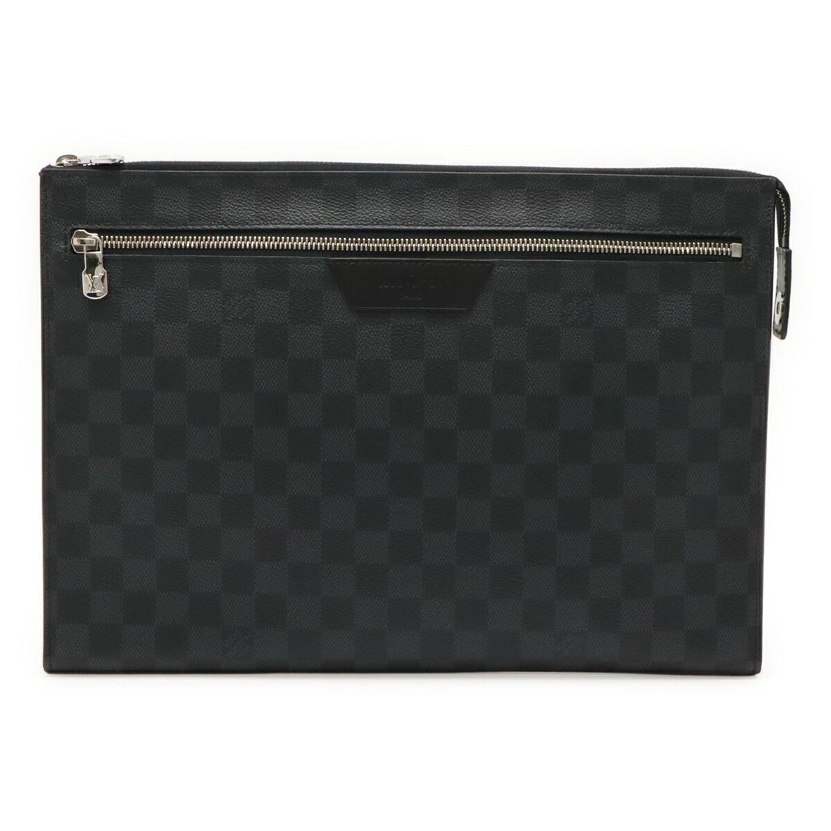 LOUIS VUITTON ルイ ヴィトン ダミエグラフィット ポシェット24H 2塁手御徒面子 クラッチペダル御徒面子 N40481 【中古】