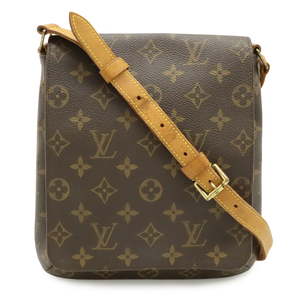 LOUIS VUITTON ルイ ヴィトン モノグラム ミュゼットサルサ ショート ショートショルダー ショルダーバッグ セミショルダー ワンショルダー M51258 【中古】