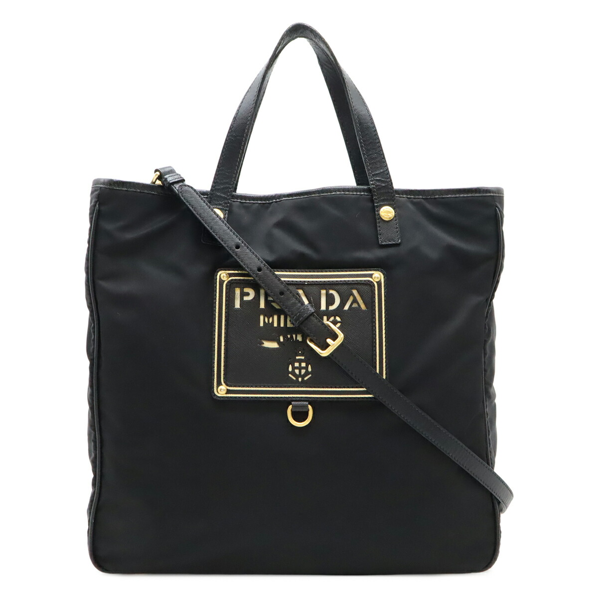 PRADA プラダ トートバッグ ハンドバッグ ナイロン 黒 NERO 9221 楽天市場】PRADA プラダ トートバッグ ハンドバッグ リボン
