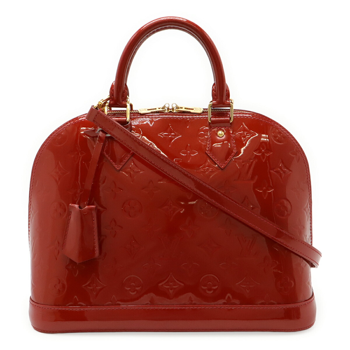 美品！！　Louis Vuitton モット　ヴェルニ　エナメル　ハンドバッグ LOUIS VUITTON 外美品 ルイヴィトン モノグラム ヴェルニ ミニ