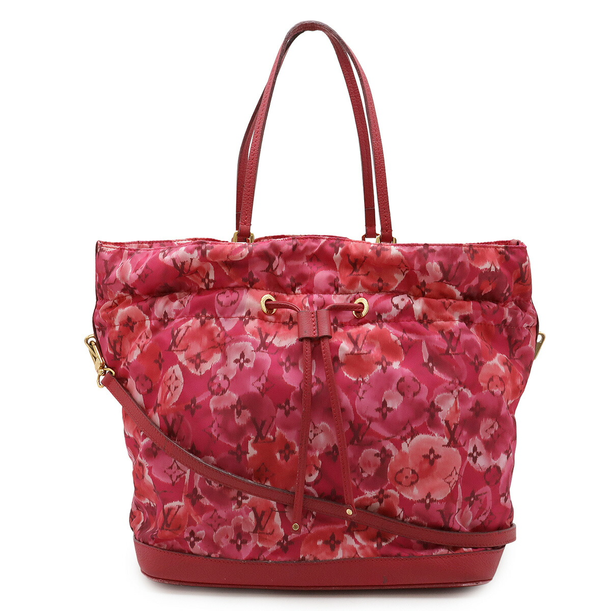 【限定品】ルイヴィトン ネヴァーフルMM イカットフラワー サマー ホットピンク LOUIS VUITTON】ルイヴィトン『イカットフラワー ネヴァーフルMM
