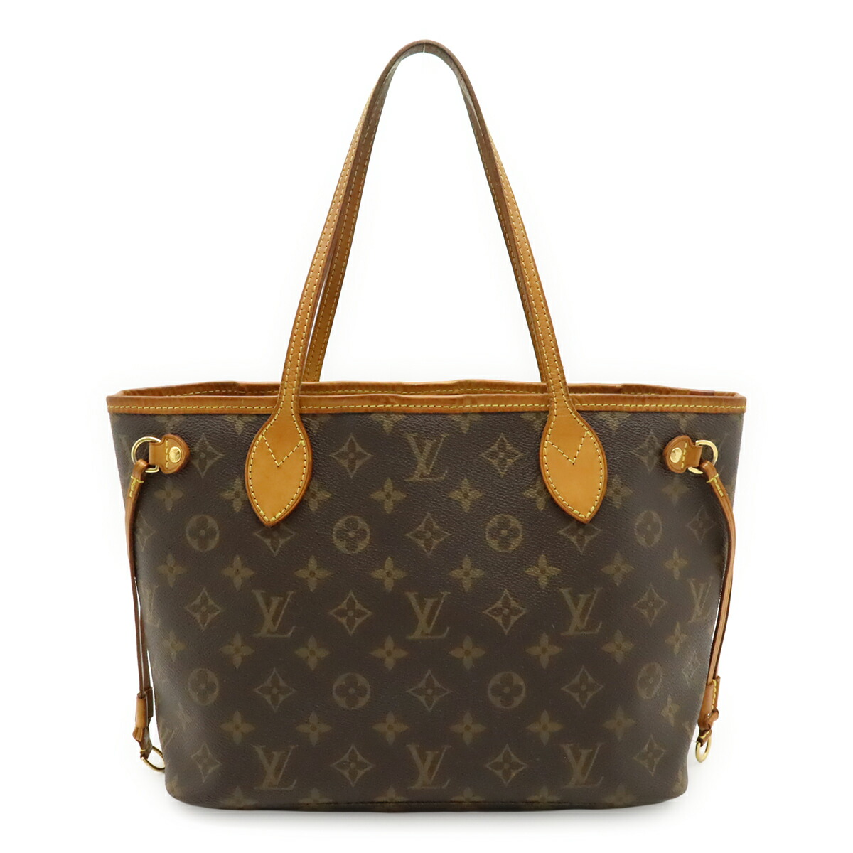 LOUIS VUITTON ルイ ヴィトン モノグラム ネヴァーフルPM トートバッグ ショルダーバッグ ショルダートート 虚蝉肩先 膝掛け M40155 【中古】