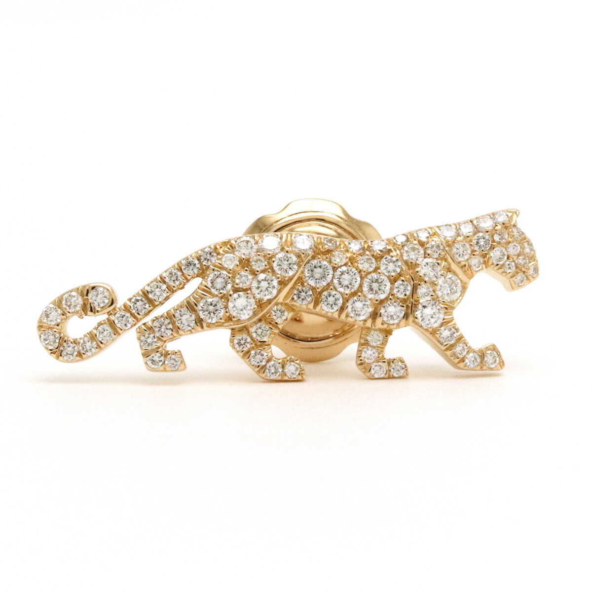 楽天市場】Cartier カルティエ パンテール ピンブローチ K18YG
