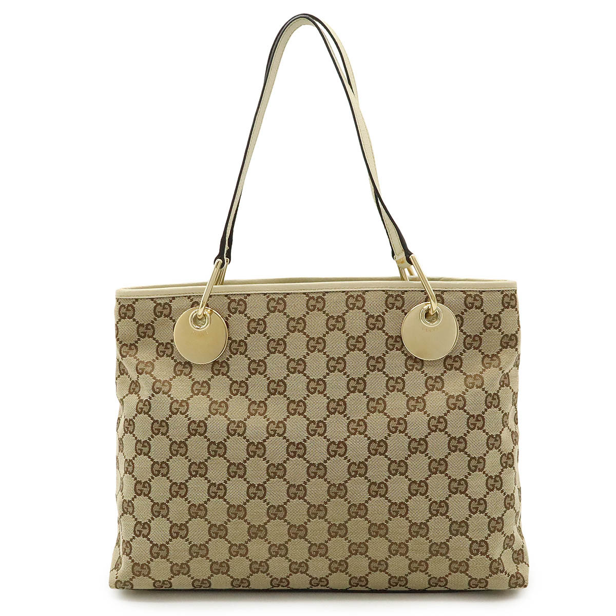 GUCCI グッチ　GGキャンバス　ショルダーバッグ　トートバッグ　ブラウン 楽天市場】グッチ GUCCI ショルダーバッグ GGキャンバス