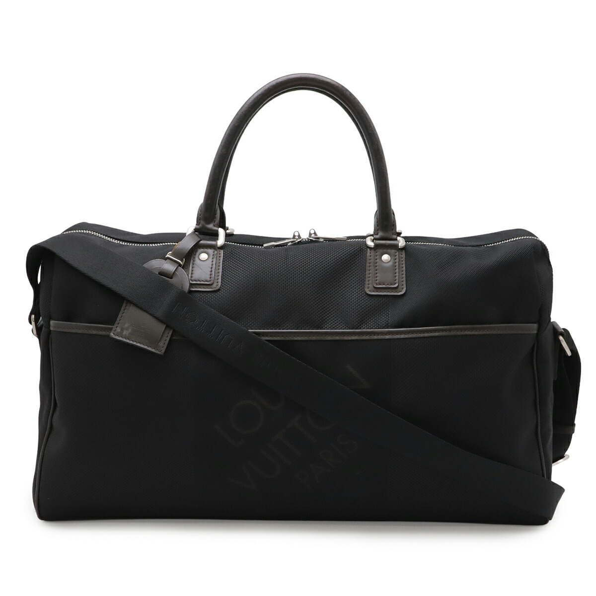 LOUIS VUITTON ルイ ヴィトン ダミエジェアン 信天翁 ボストンバッグ 旅行 旅する 2WAY ショルダーバッグ ノワール 黒 黒いこと M93601 【中古】