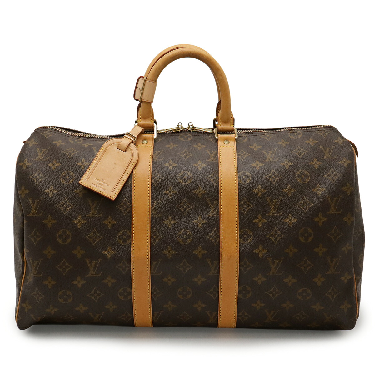 LOUIS VUITTON ルイ ヴィトン モノグラム キーポル45 ボストンバッグ ハンドバッグ 旅行カバン トラベルバッグ M41428 【中古】