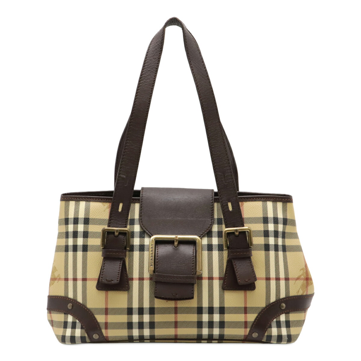 BURBERRY BLACK LABEL チェック柄トートバッグ 楽天市場】バーバリーブルーレーベル チェック舟形ラージトート