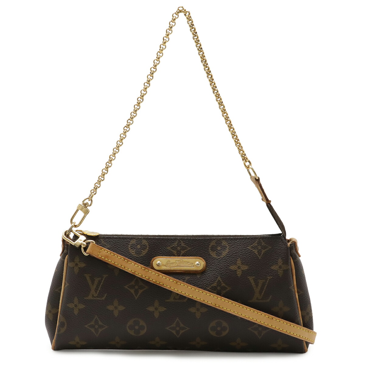 LOUIS VUITTON ルイ ヴィトン モノグラム エヴァ 佩び物車寄せ 寄りあい御徒面子 ハンドバック チェーン店御徒面子 2WAY ショルダーバッグ M95567 【中古】