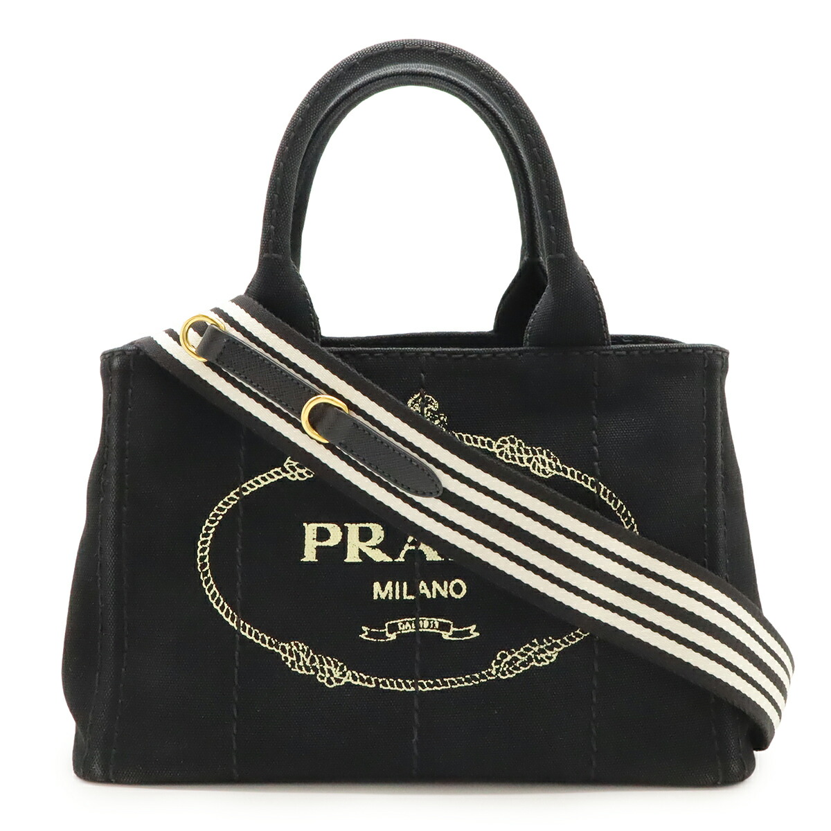 楽天市場】PRADA プラダ CANAPA カナパ トートバッグ 2WAY ショルダー