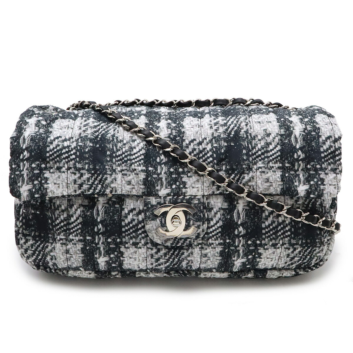 CHANEL シャネル 2.55 ツイード チェーンショルダーバッグ CHANEL シャネル 2.55 ツイード チェーンショルダーバッグ 楽天