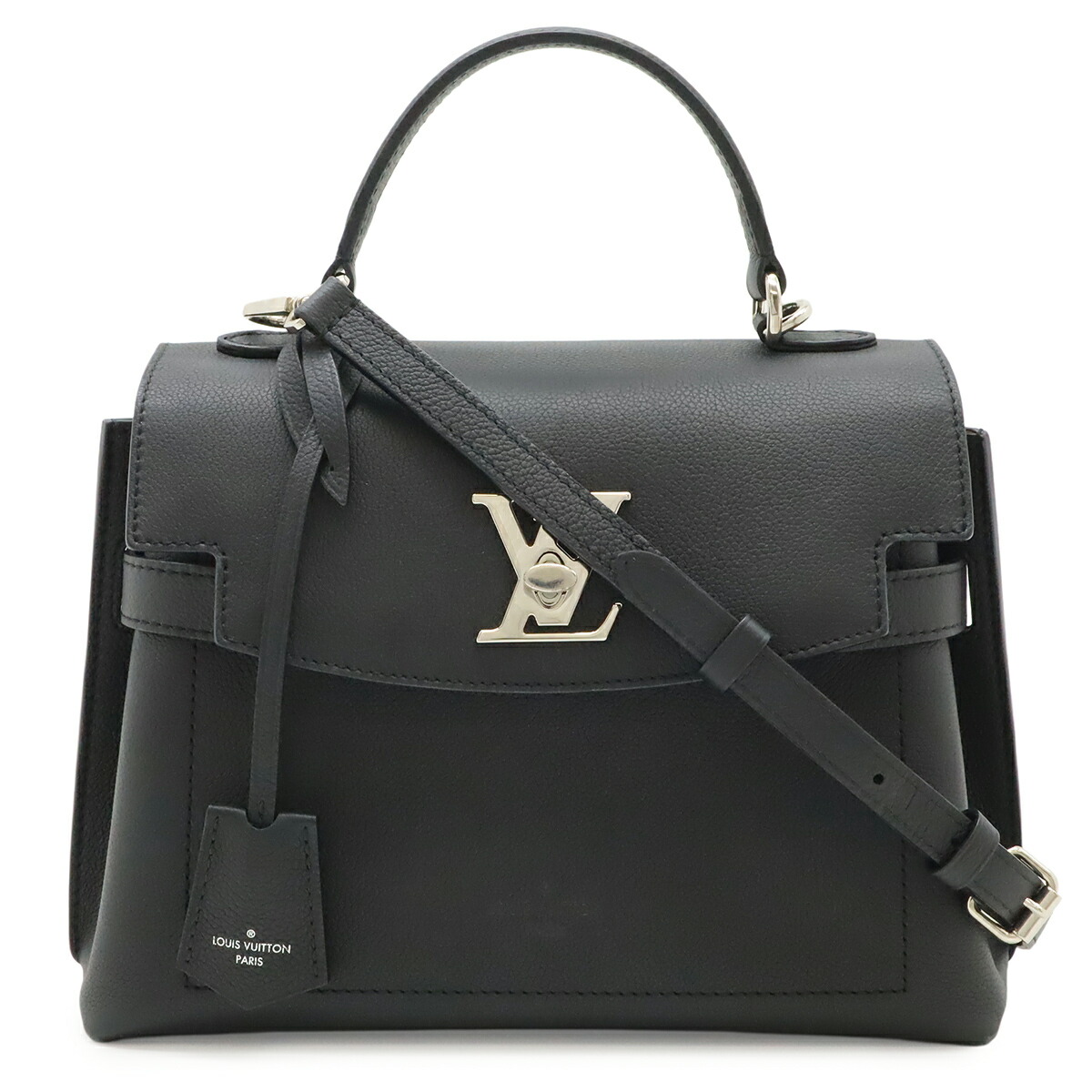 LOUIS VUITTON ルイ ヴィトン ロックミー エヴァー BB ハンドバック 2WAY ショルダーバッグ ソフトカーフレザー ノワール 黒いこと M53937 【中古】