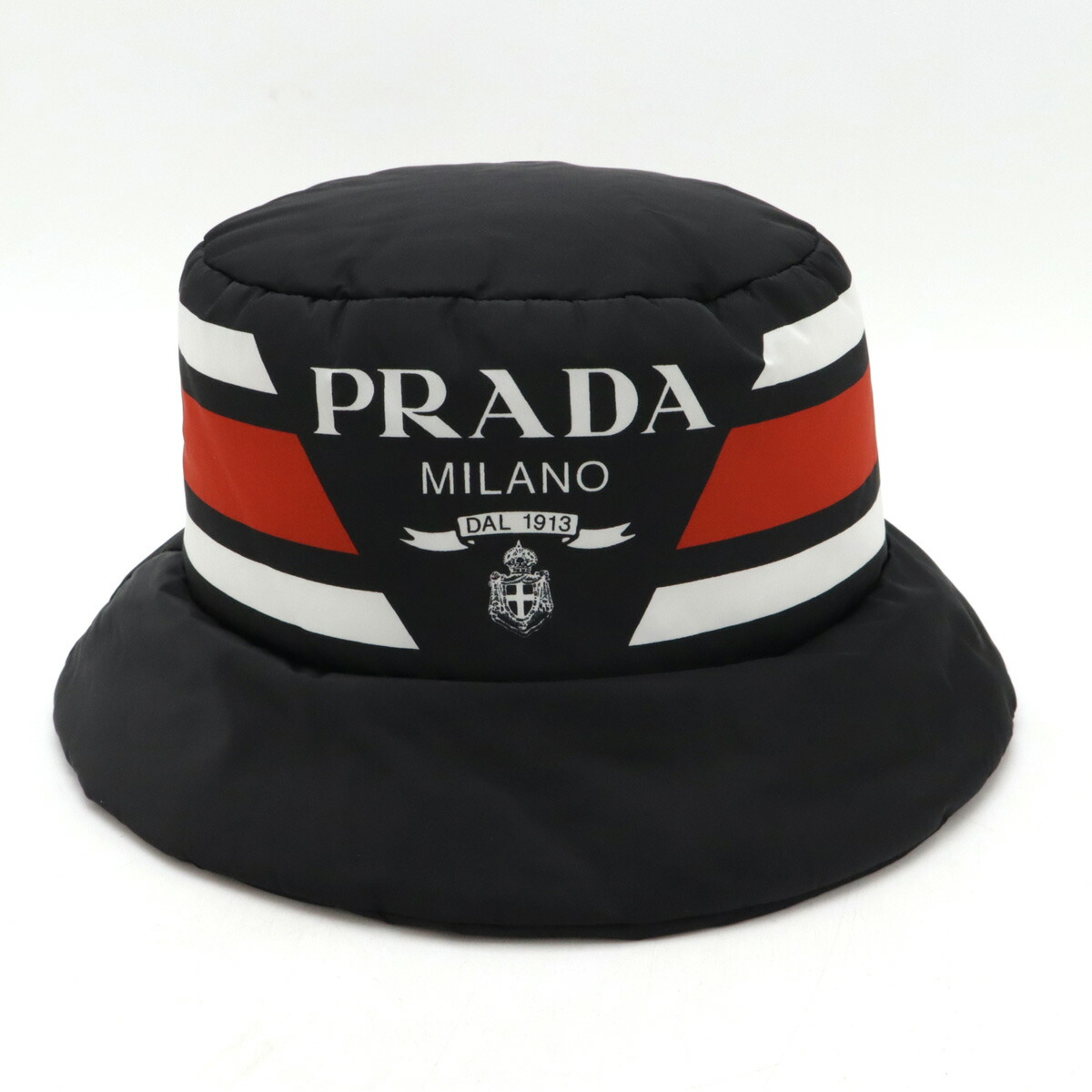 プラダ リナイロン ロゴプリント バケットハット 1HC248 楽天市場】PRADA プラダ Re Nylon ロゴプリント ボリューム