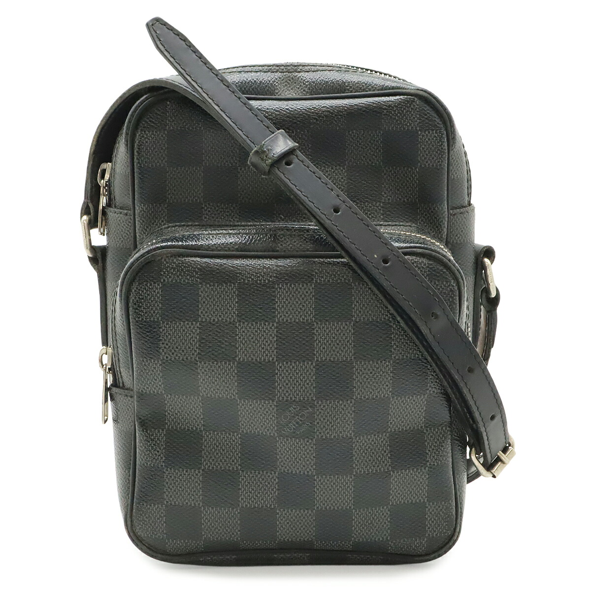 LOUIS VUITTON ルイ ヴィトン ダミエグラフィット レム ショルダーバッグ 斜め掛け N41446 【中古】