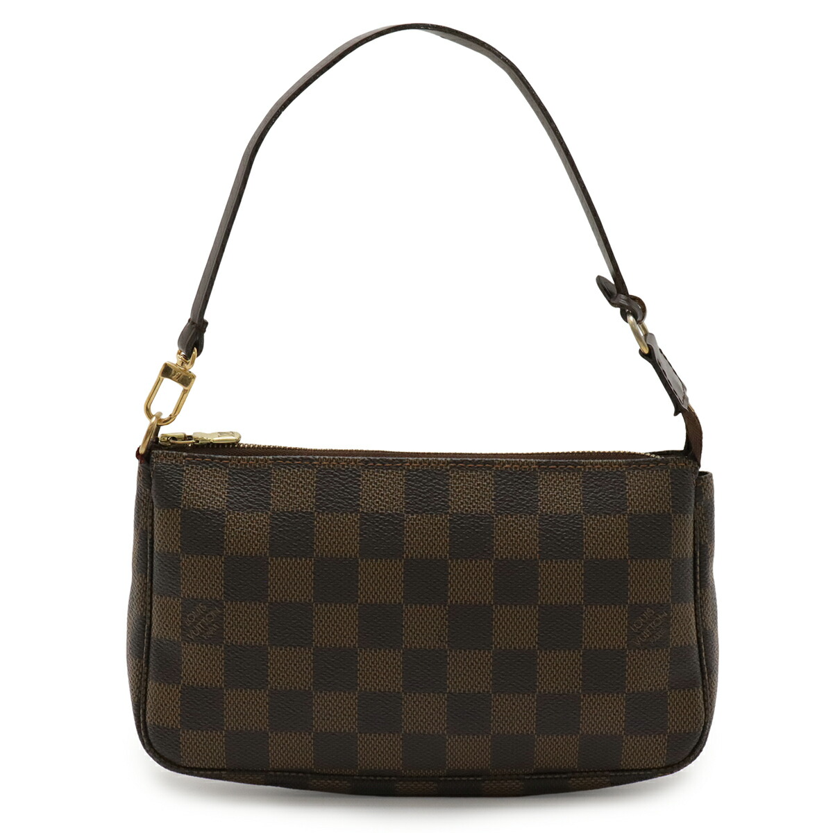 LOUIS VUITTON ルイ ヴィトン ダミエ ポシェット アクセソワール ミニポシェット アクセサリーポーチ マルチポーチ 小物入れ N51985 【中古】