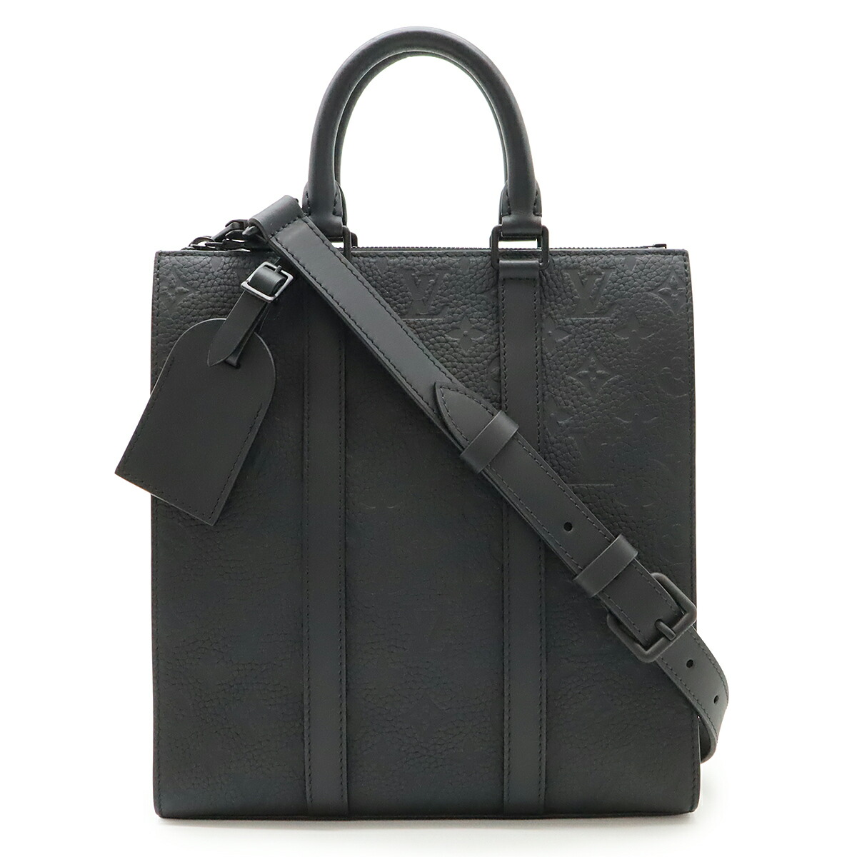 ド*ン様 LOUIS VUITTON ヴィトン モノグラム トリヨン サックプラ louis-vuitton-sac-plat-nv--