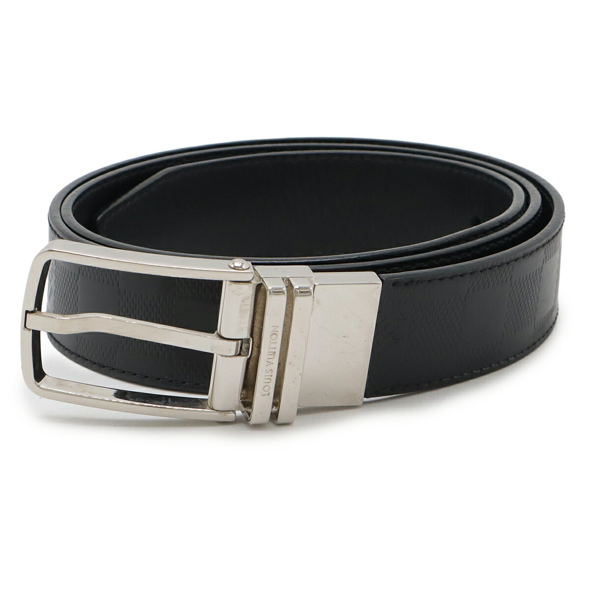 ルイヴィトン ダミエアンフィニ サンチュール ベルト リバーシブル 楽天市場】LOUIS VUITTON ルイ ヴィトン ダミエアンフィニ サン