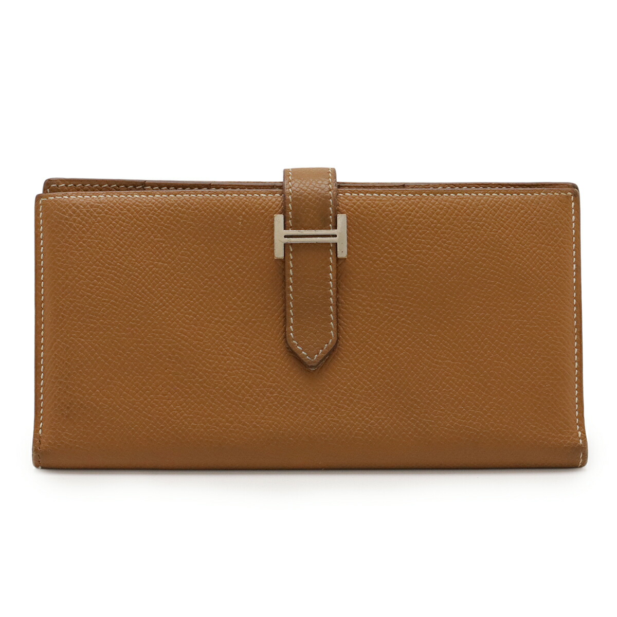 楽天市場】エルメス HERMES 二つ折り財布 長財布 ベアン スフレ □L