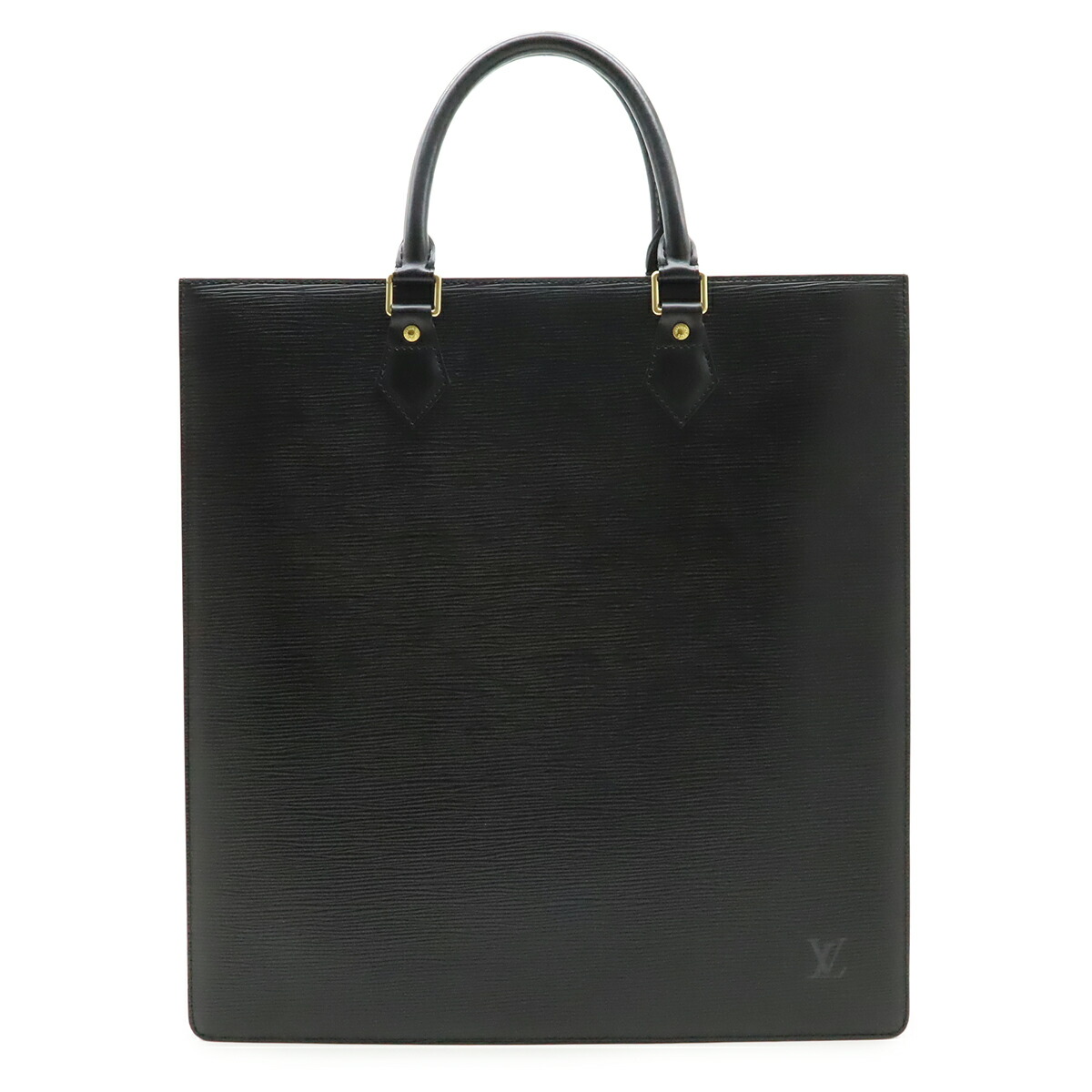 LOUIS VUITTON ルイ ヴィトン エピ サックプラ トートバッグ ハンドバッグ ビジネスバッグ スクエア型 ノワール 黒 ブラック M59082 【中古】