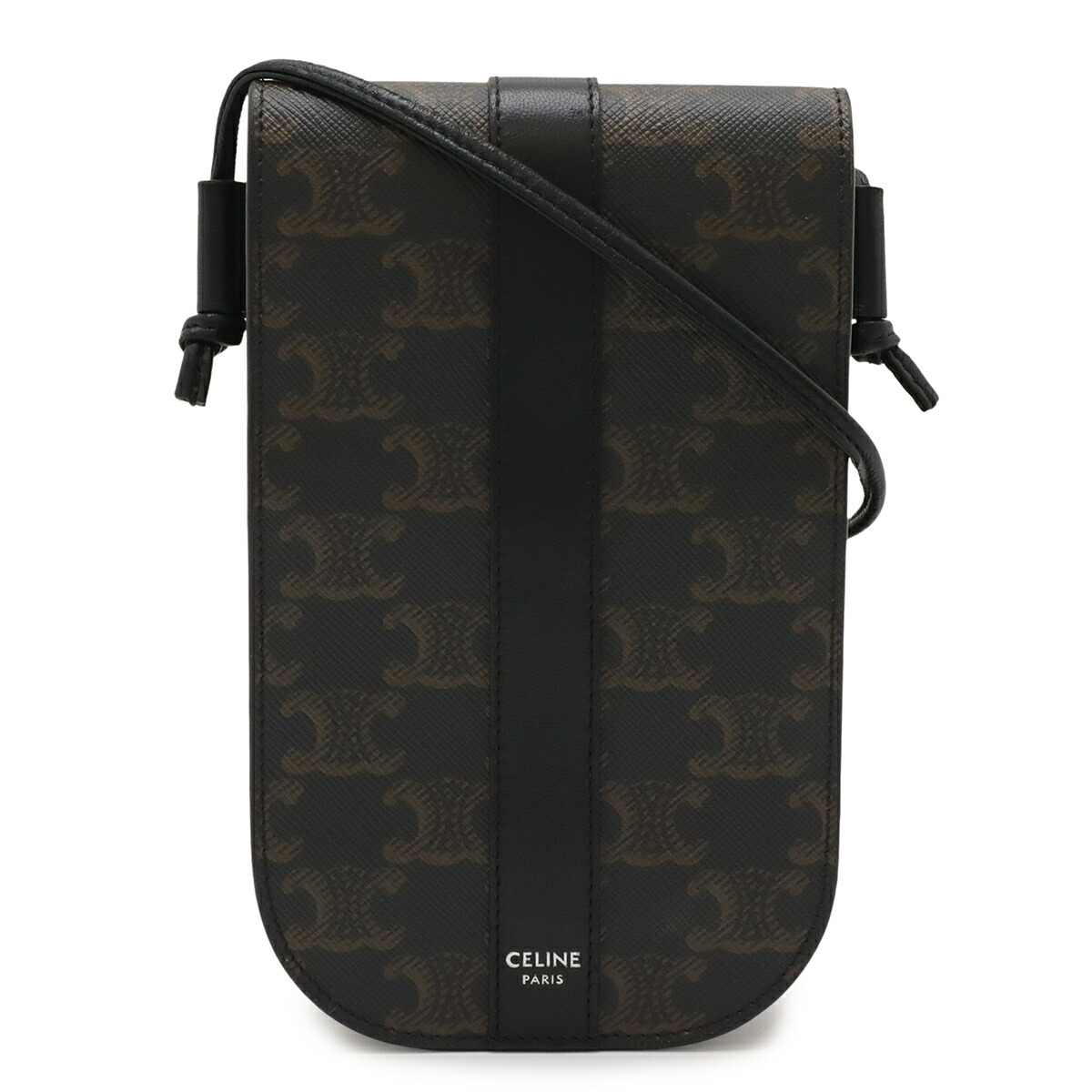 楽天市場】CELINE セリーヌ バイカラー ツートンカラー ポーチ 袋型