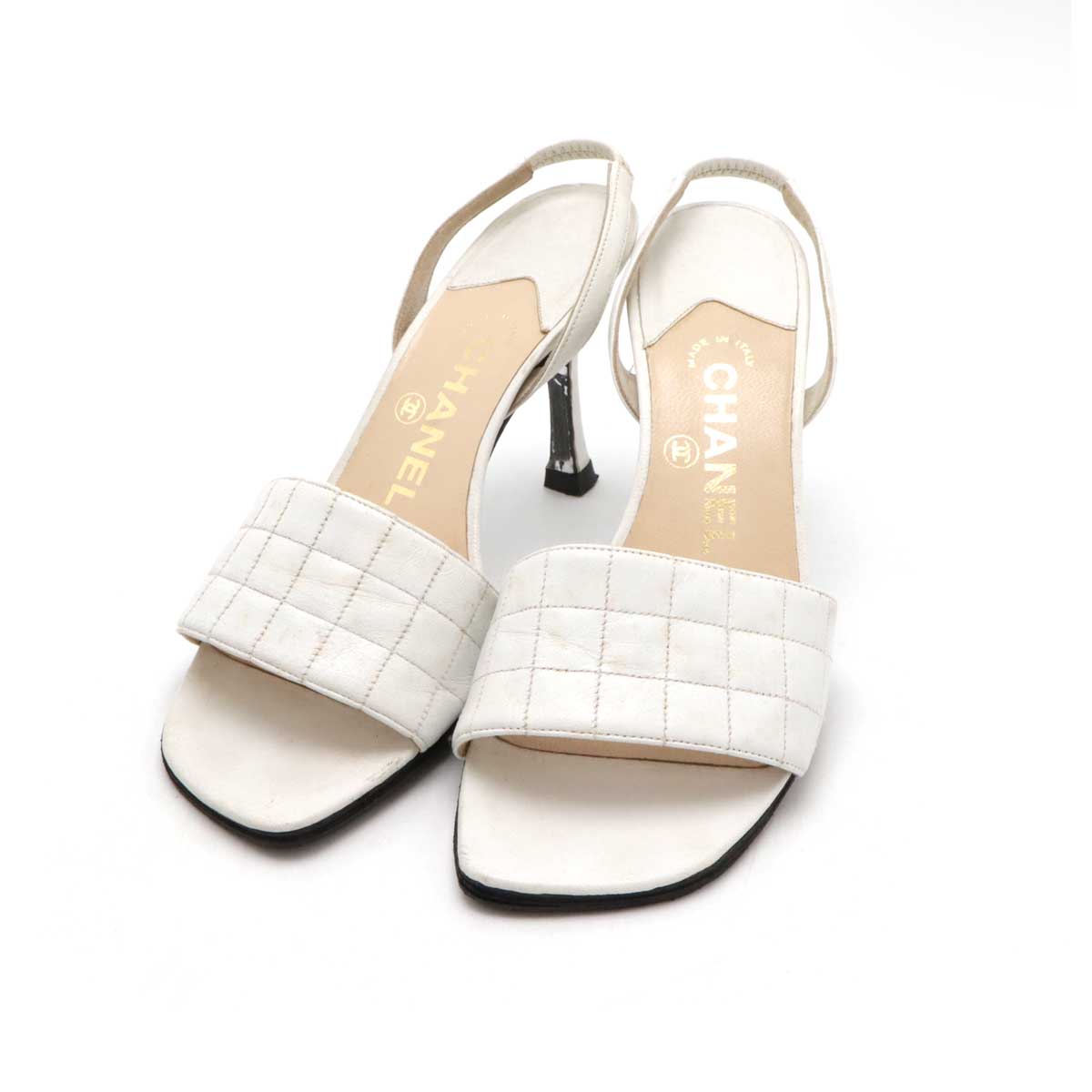 CHANEL シャネル サンダル 楽天市場】CHANEL サンダル ミュール G40144 2023 SS ホワイト