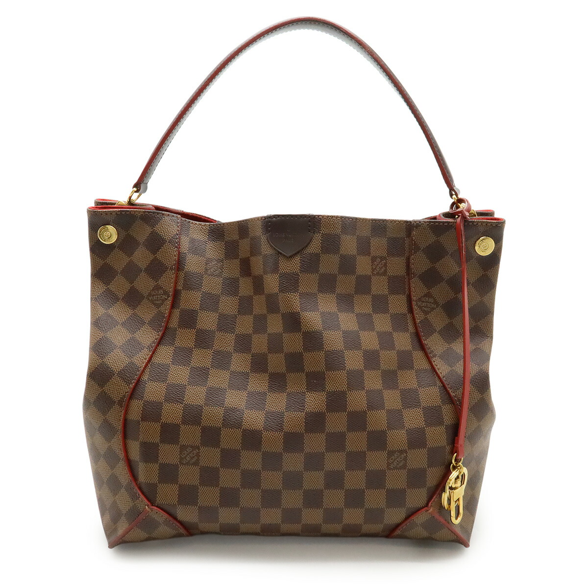 LOUIS VUITTON ルイ ヴィトン ダミエ カイサ ホーボー ショルダーバッグ ワンショルダー セミショルダー 肩掛け スリーズ 赤 レッド N41555 楽天市場】LOUIS VUITTON ルイ ヴィトン ダミエ カイサ ホーボー