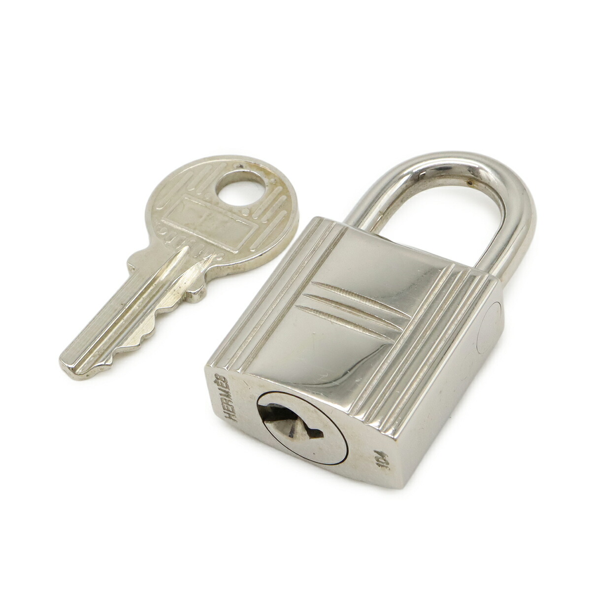 楽天市場】【新品仕上げ済】HERMES エルメス カデナ パドロック No.104