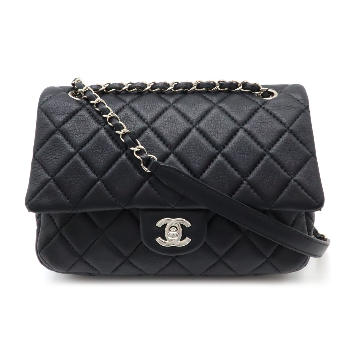 【美品】CHANEL バレリーナ マトラッセ ココマーク ブラック 22.5 美品】CHANEL バレリーナ マトラッセ ココマーク ブラック 22.5