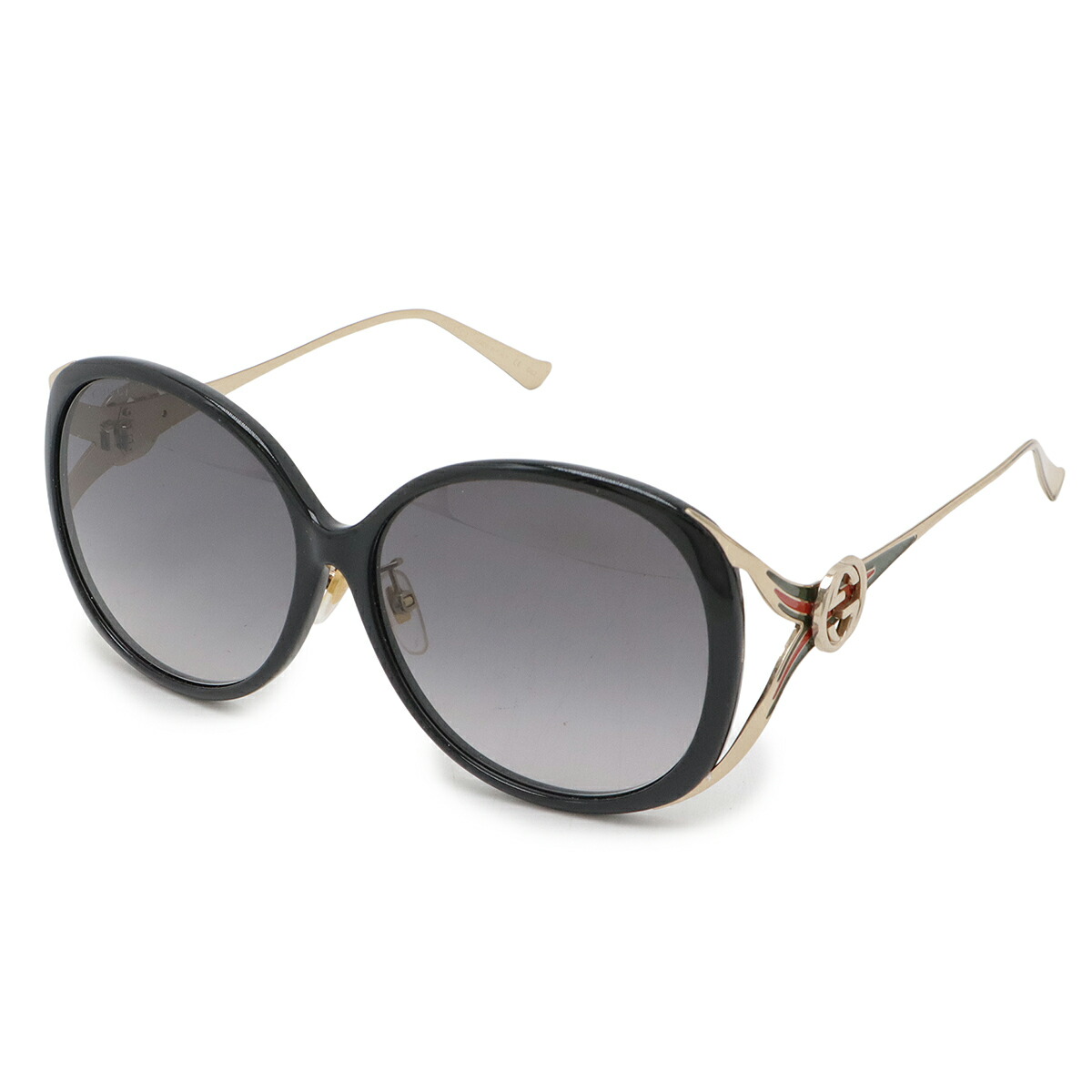 GUCCI　グッチ　ディアマンテ　サングラス　GG3593 インターロッキング GUCCI - グッチ GUCCI サングラス インターロッキングG ゴールド