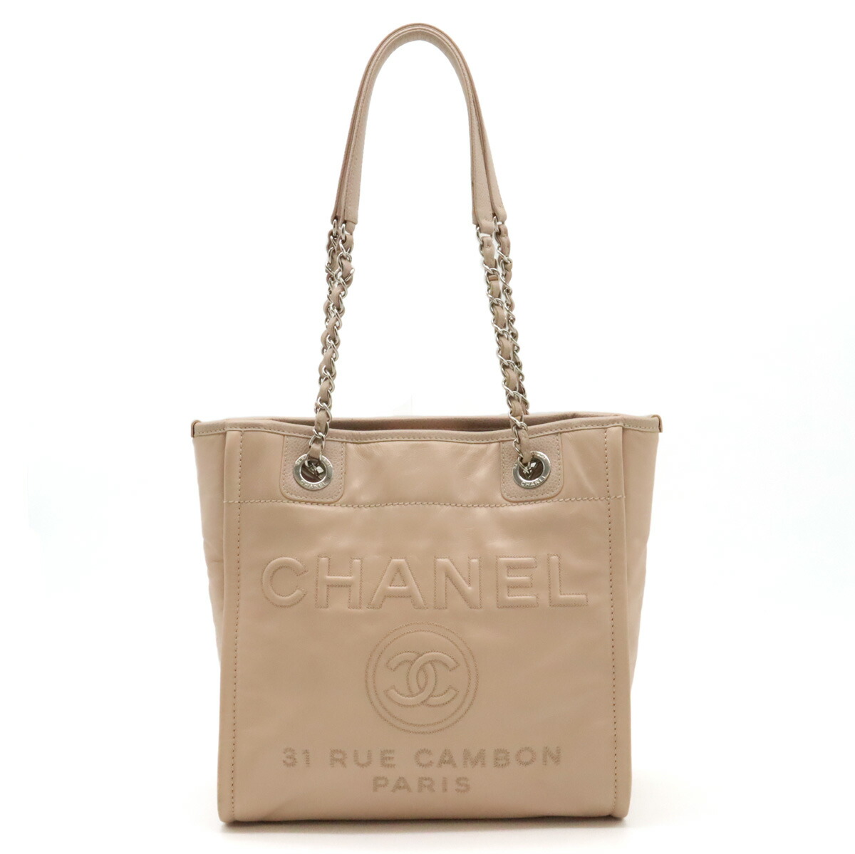 楽天市場】【ご褒美に☆】CHANEL シャネル パール ドーヴィル 2Way