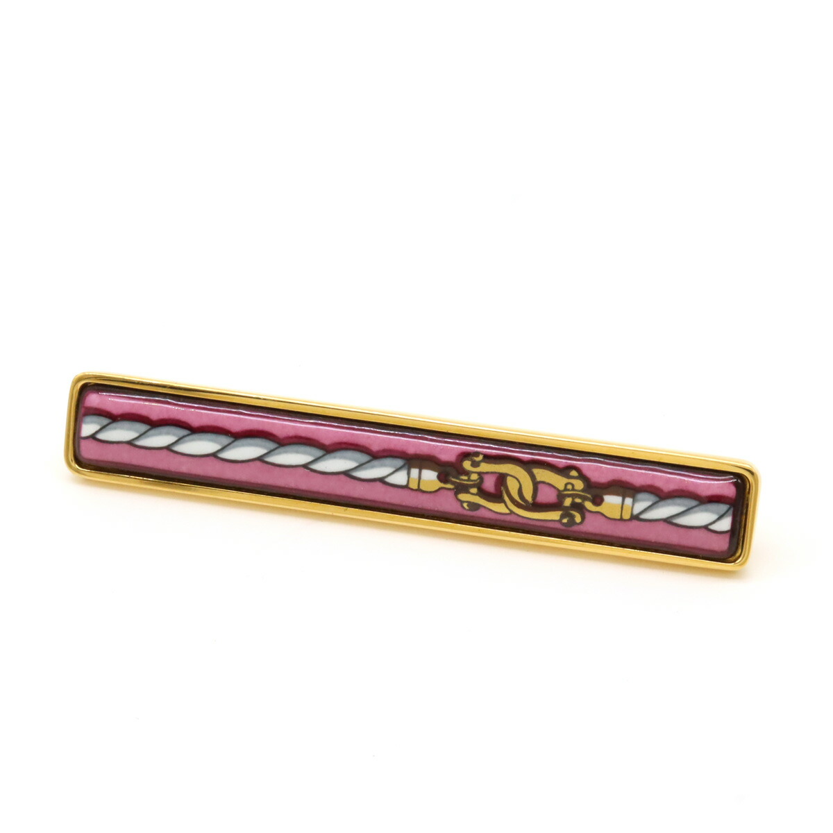 楽天市場】新品同様 エルメス タイバー コンビ タイクリップ