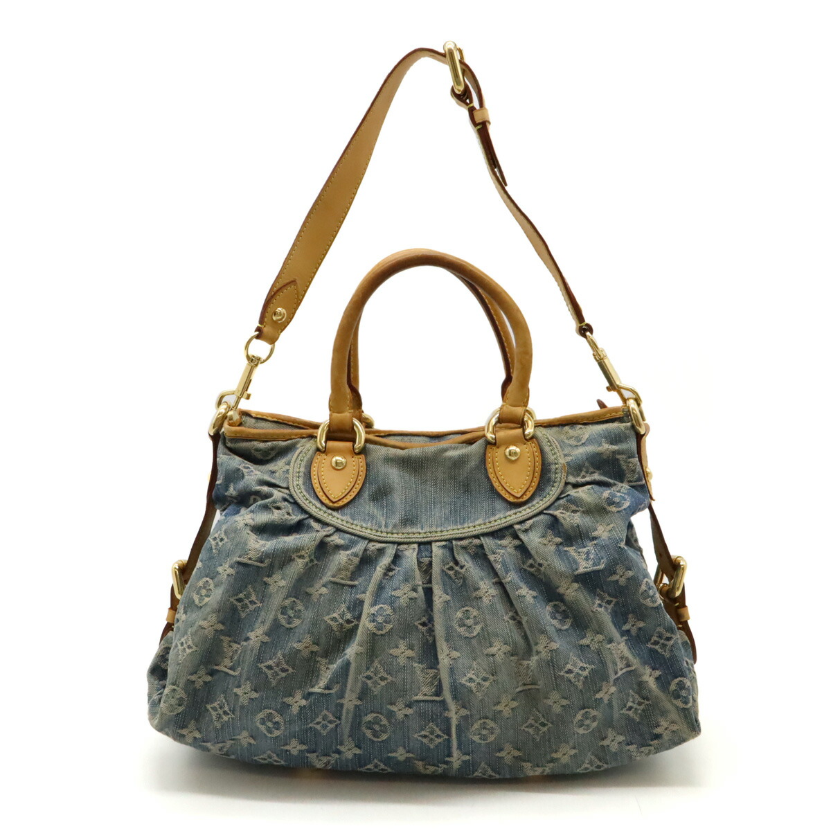 楽天市場】LOUIS VUITTON ネオカヴィMM M95351 モノグラムデニム