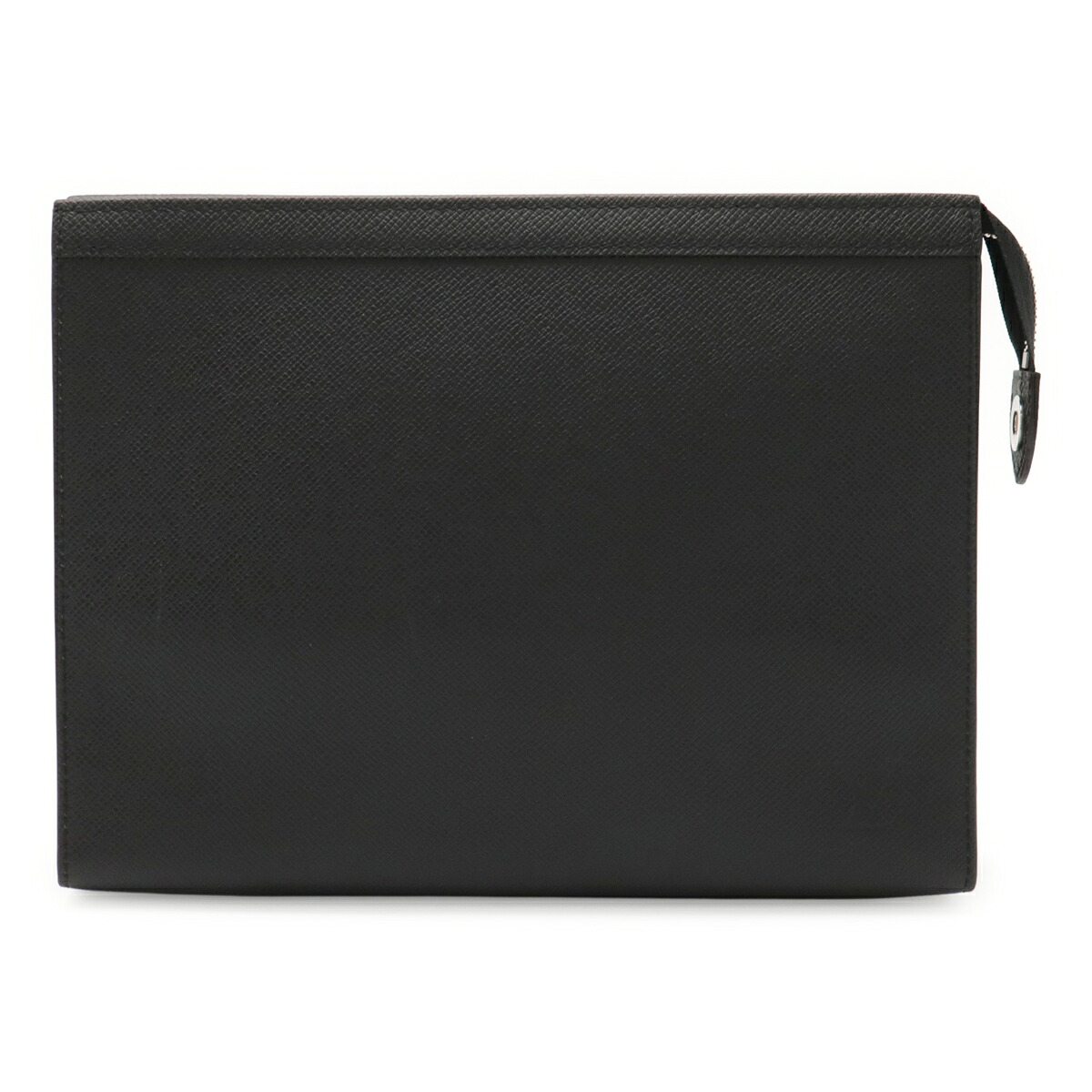 LOUIS VUITTON ルイ ヴィトン タイガ ポシェット ヴォワヤージュMM セカンドバッグ クラッチバッグ カーフレザー ノワール ブラック M30547 【中古】