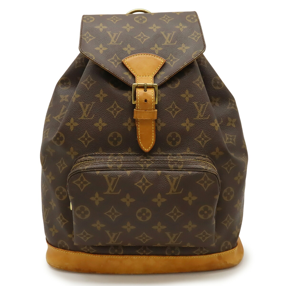 LOUIS VUITTON ルイ ヴィトン モノグラム モンスリGM リュックサック バッグパック ショルダーバッグ M51135 【中古】