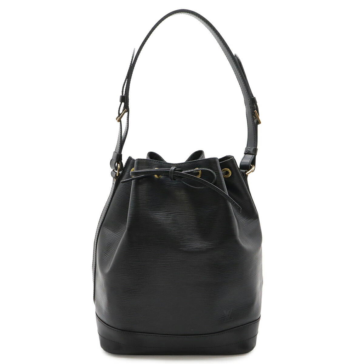 LOUIS VUITTON ルイ ヴィトン エピ ノエ ショルダーバッグ ワンショルダー セミショルダー 巾着 ノワール 黒 ブラック ゴールド金具 M59002 【中古】