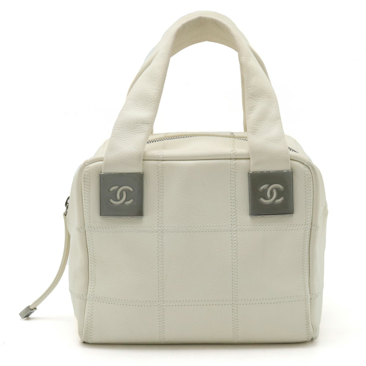 【美品】シャネル チョコバー ハンドバック ミニバック ピンク レザー 中古 楽天市場】CHANEL シャネル チョコバー ココマーク ハンドバッグ