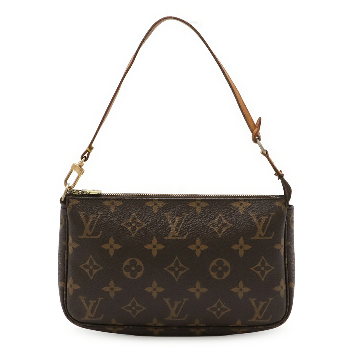 LOUIS VUITTON ルイ ヴィトン モノグラム ポシェット アクセソワール 付属品合切袋 ハンドバック 寄りあい御徒面子 M51980 【中古】