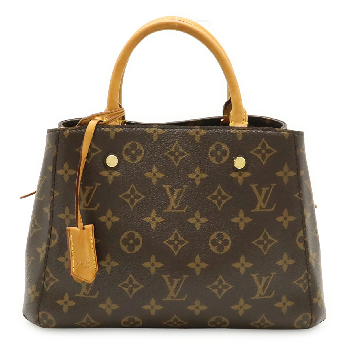 LOUIS VUITTON ルイ ヴィトン モノグラム モンテーニュBB ハンドバック 2WAY ショルダーバッグ 曲がった掛け M41055 【中古】