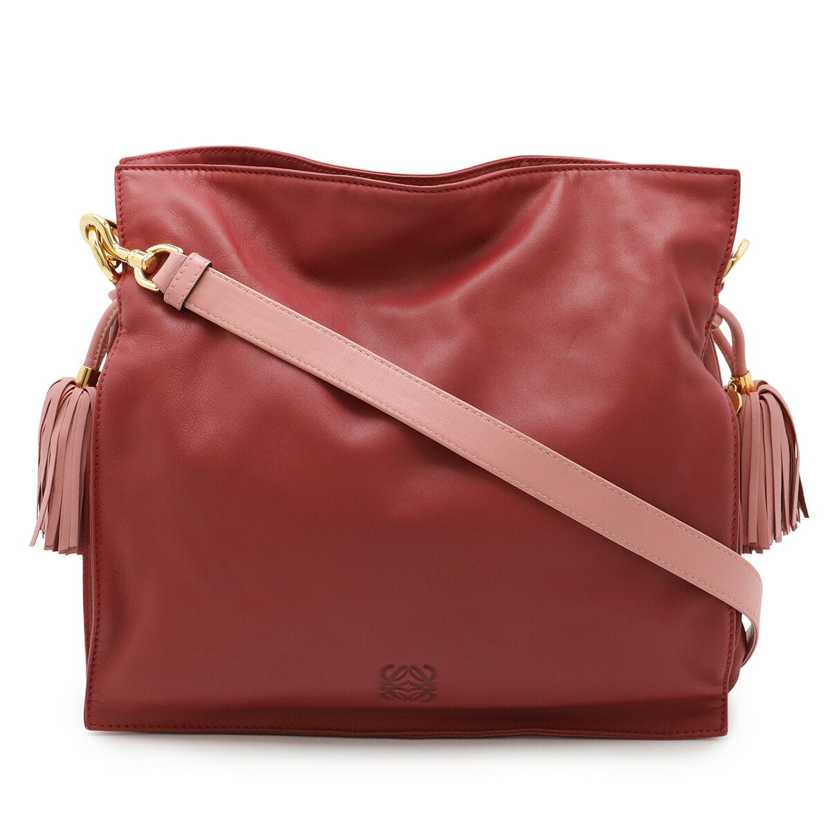 ロエベ フラメンコ 30 ナッパ 2way ショルダーバッグ LOEWE ロエベ フラメンコ30 ショルダーバッグ セミショルダー