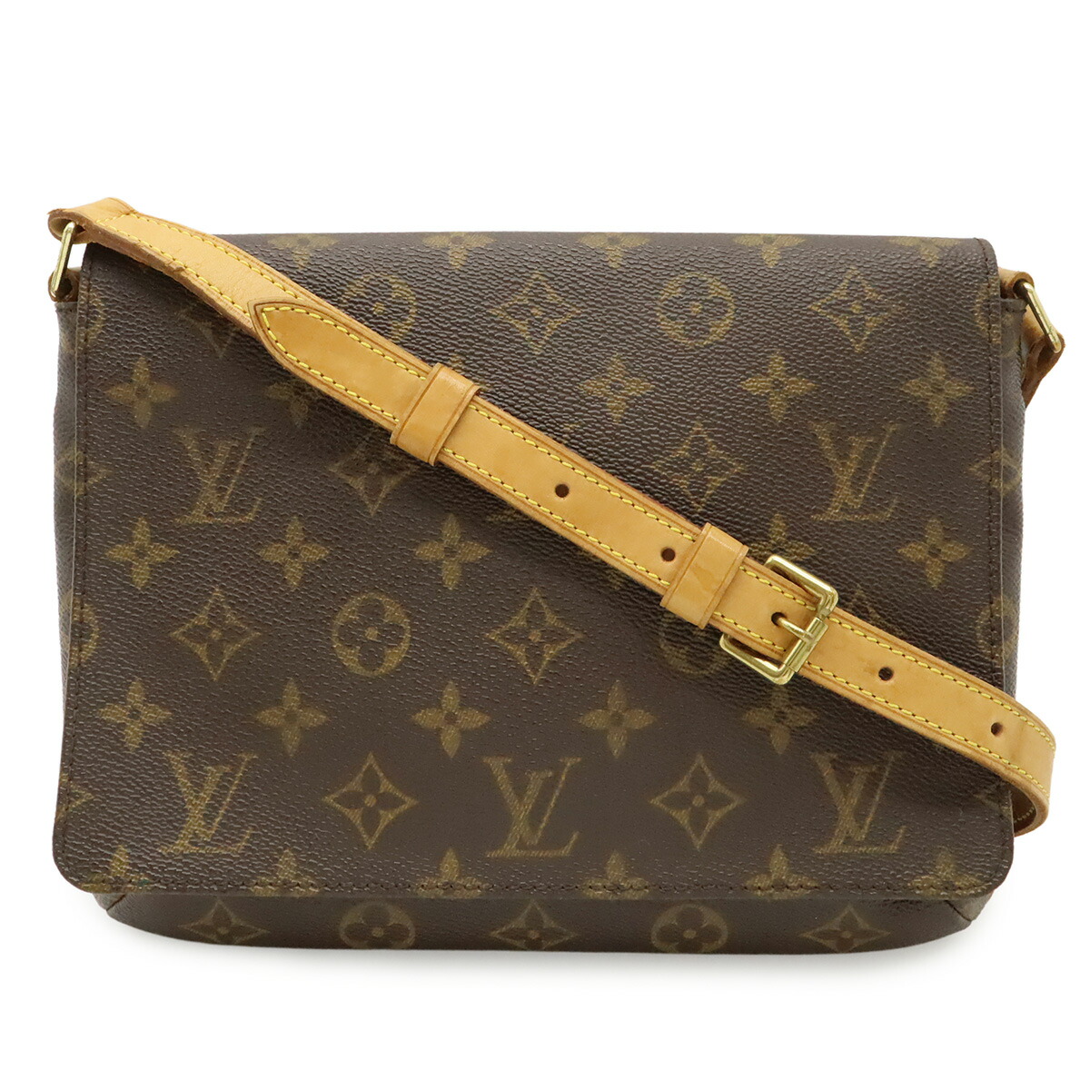 LOUIS VUITTON ルイ ヴィトン モノグラム ミュゼットタンゴ ショート ショートショルダー ショルダーバッグ ワンショルダー 肩掛け M51257 【中古】