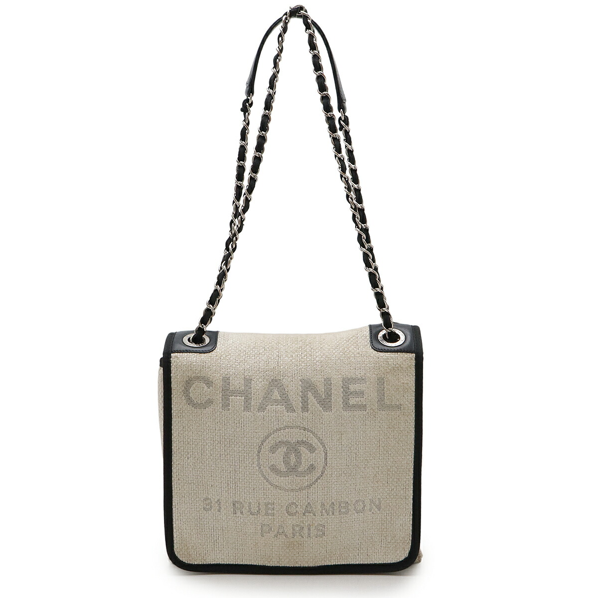 CHANEL シルバー ビーズショルダーバッグ 楽天市場】シルバー（ブランドシャネル）（バッグ｜バッグ・小物