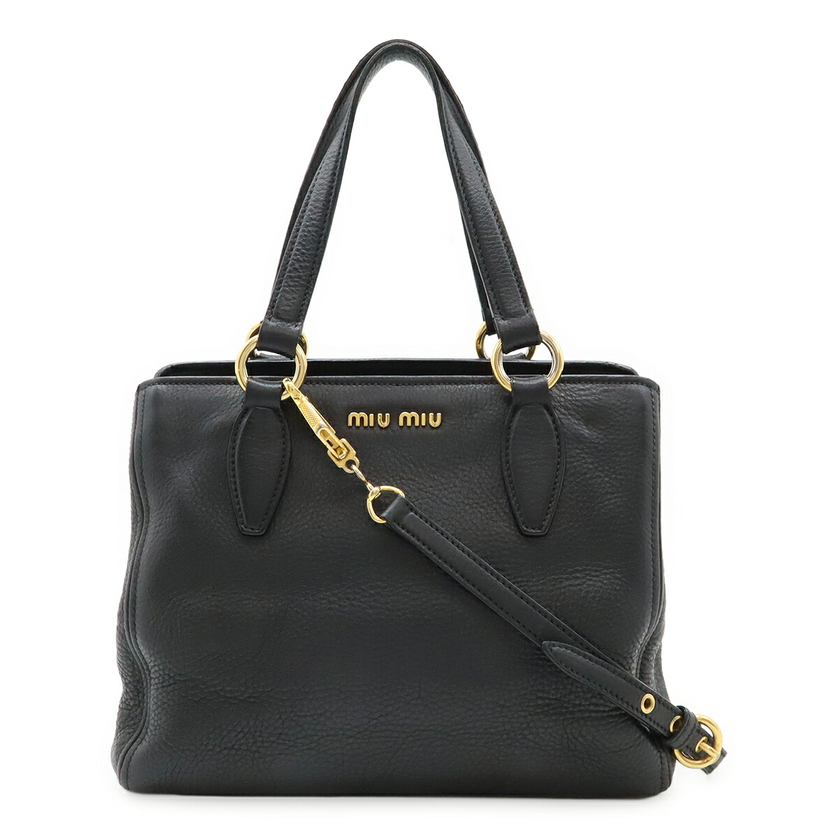 楽天市場】【バッグ】Miu Miu ミュウ ミュウ ヴィッテロ カリブ