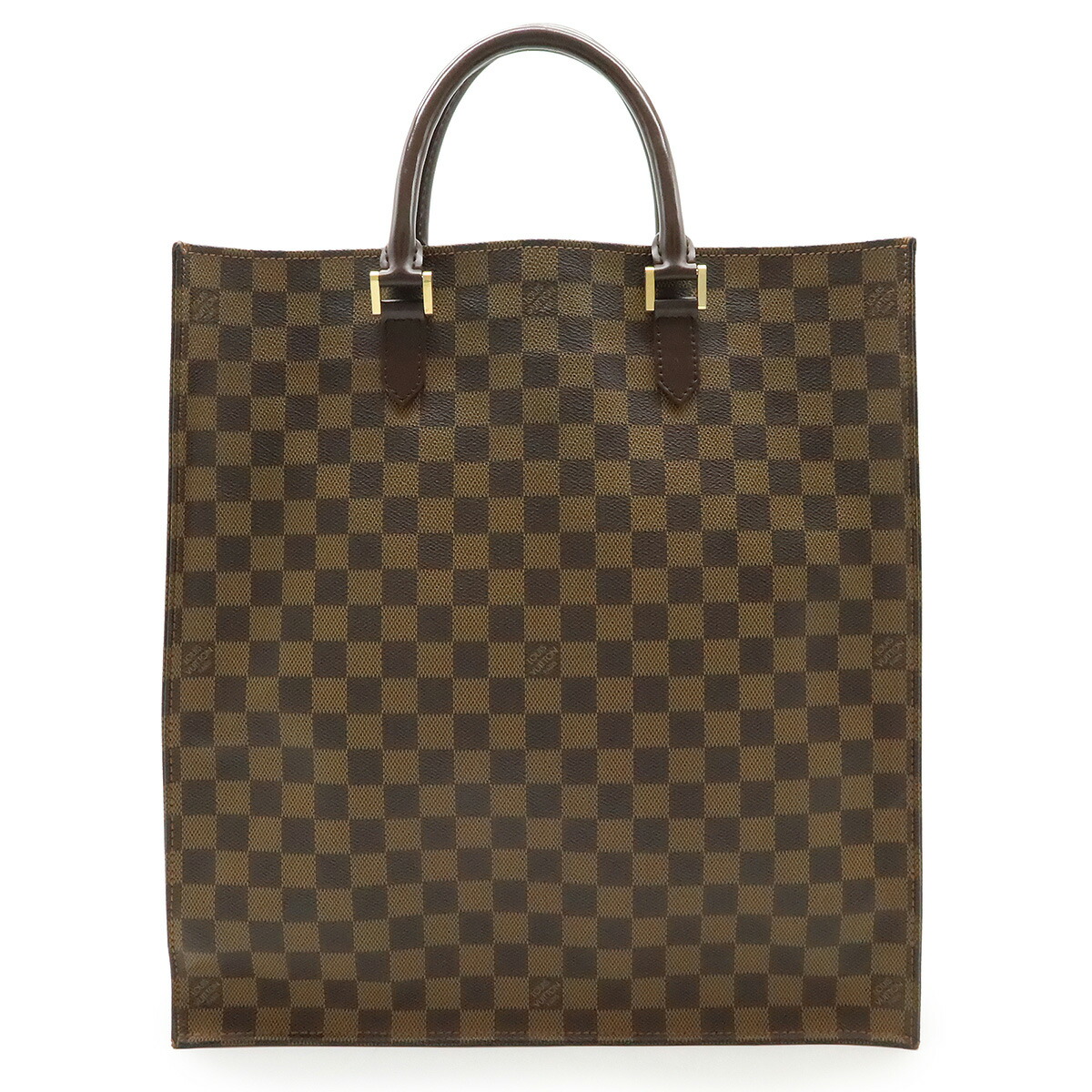 【鑑定済】ルイヴィトン  エピ　サックプラ トートバッグ スクエア　ブラウン 中古・古着通販】LOUIS VUITTON (ルイ ヴィトン) サックプラ