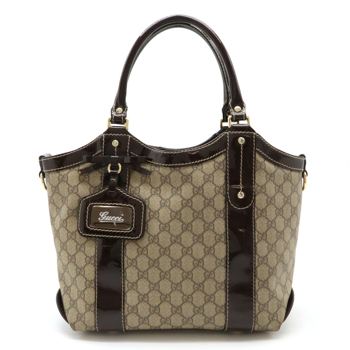 グッチ ハンドバッグ レザー×PVC 肩掛け GG柄 インプリメ カーキ 楽天市場】【バッグ】GUCCI グッチ オールドグッチ GGプラス