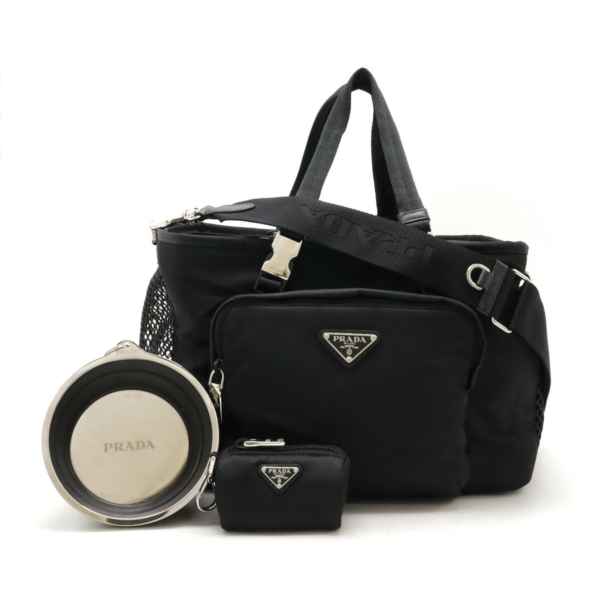 PRADA プラダ RE-NYLON リナイロン トライアングルロゴ ペットバッグ ペットキャリー ボストンバッグ 2WAY ショルダーバッグ NERO ブラック 2VC030 楽天市場】PRADA プラダ RE-NYLON リナイロン トライアングルロゴ
