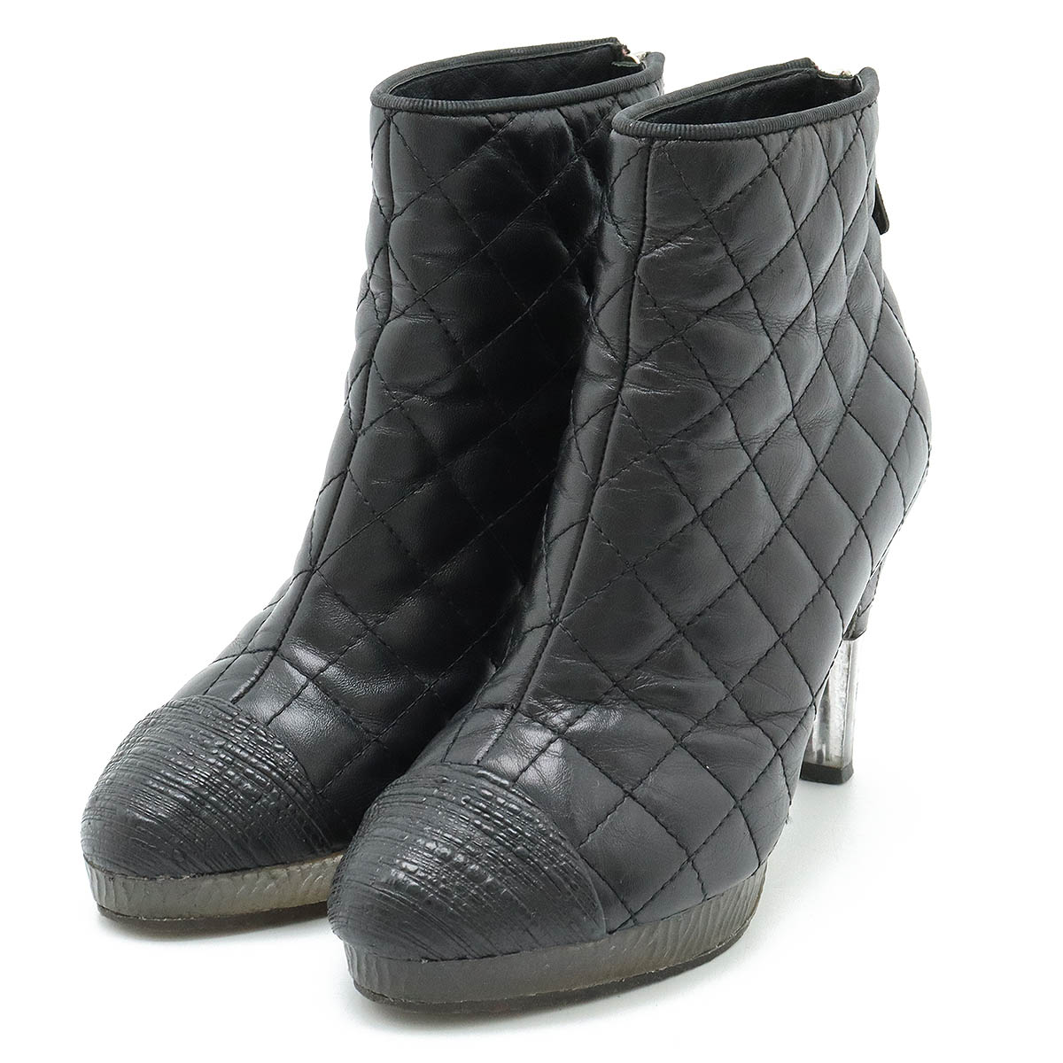 【極美品】CHANEL シャネル　黒　ラメ　レース　パンプス 35 22.5 楽天市場】CHANEL シャネル ココマーク パンプス ハイヒール