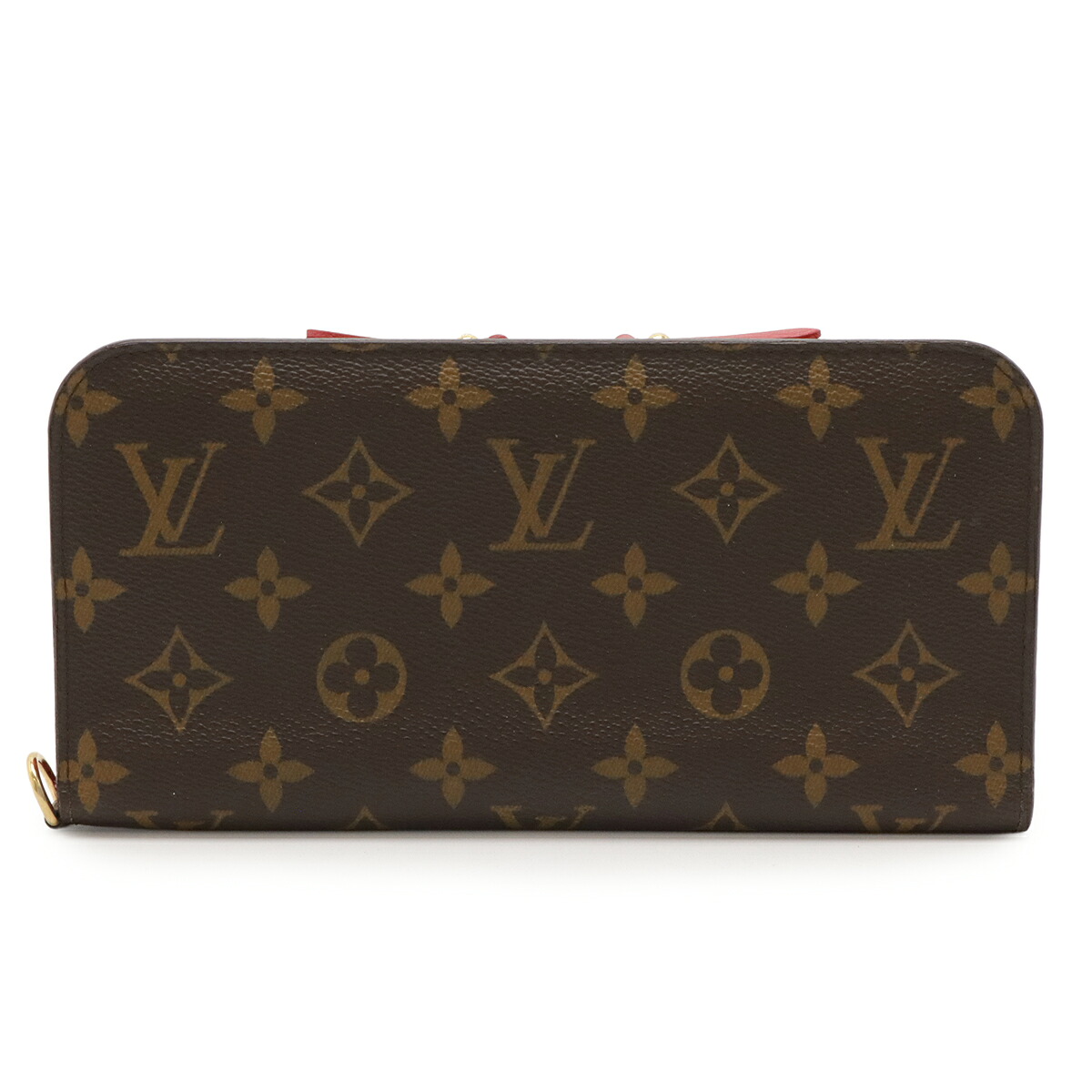 LOUIS VUITTON ルイ ヴィトン モノグラム ポルトフォイユ アンソリット ラウンドジッパー 長紙入れ さくら色受けが良い さくら色 M66701 【中古】