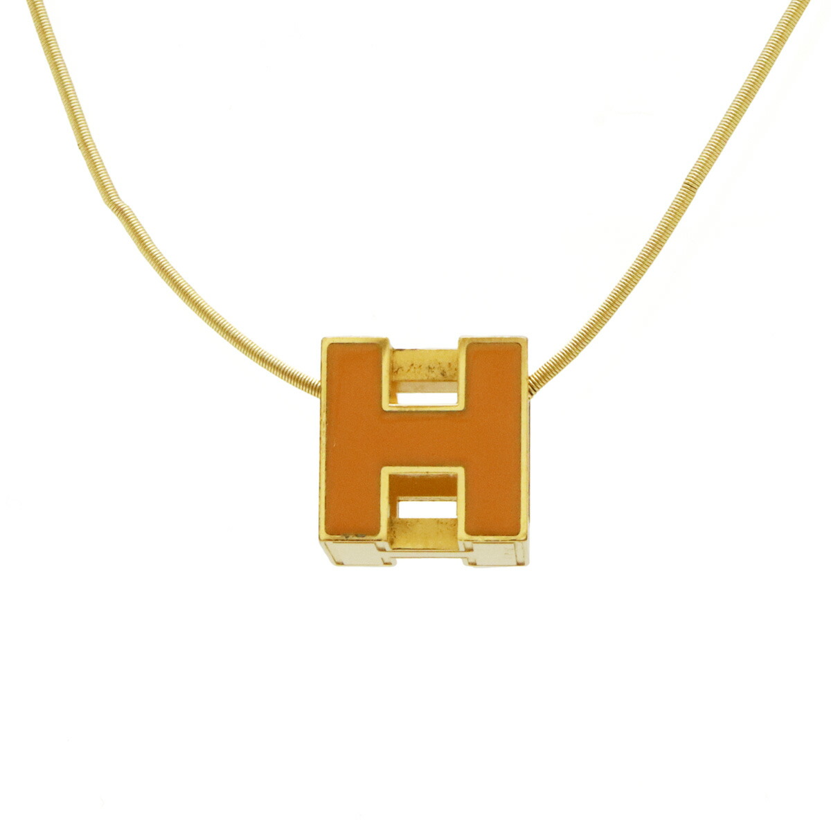 即日発送◾️HERMES ゴールドメッキ ネックレス Hロゴ 61ajLzvZwQL._SY350_QL65_.jpg