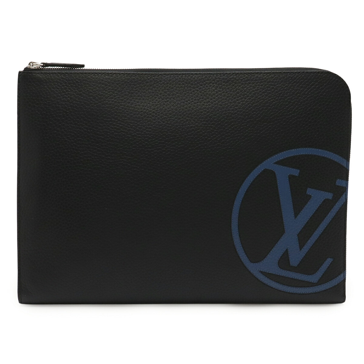 LOUIS VUITTON ルイ ヴィトン LV倶楽部 ポシェット ワット秒GM NM クラッチペダル御徒面子 二番目御徒面子 トリヨンレザー ノワール 青碧 M67763 【中古】