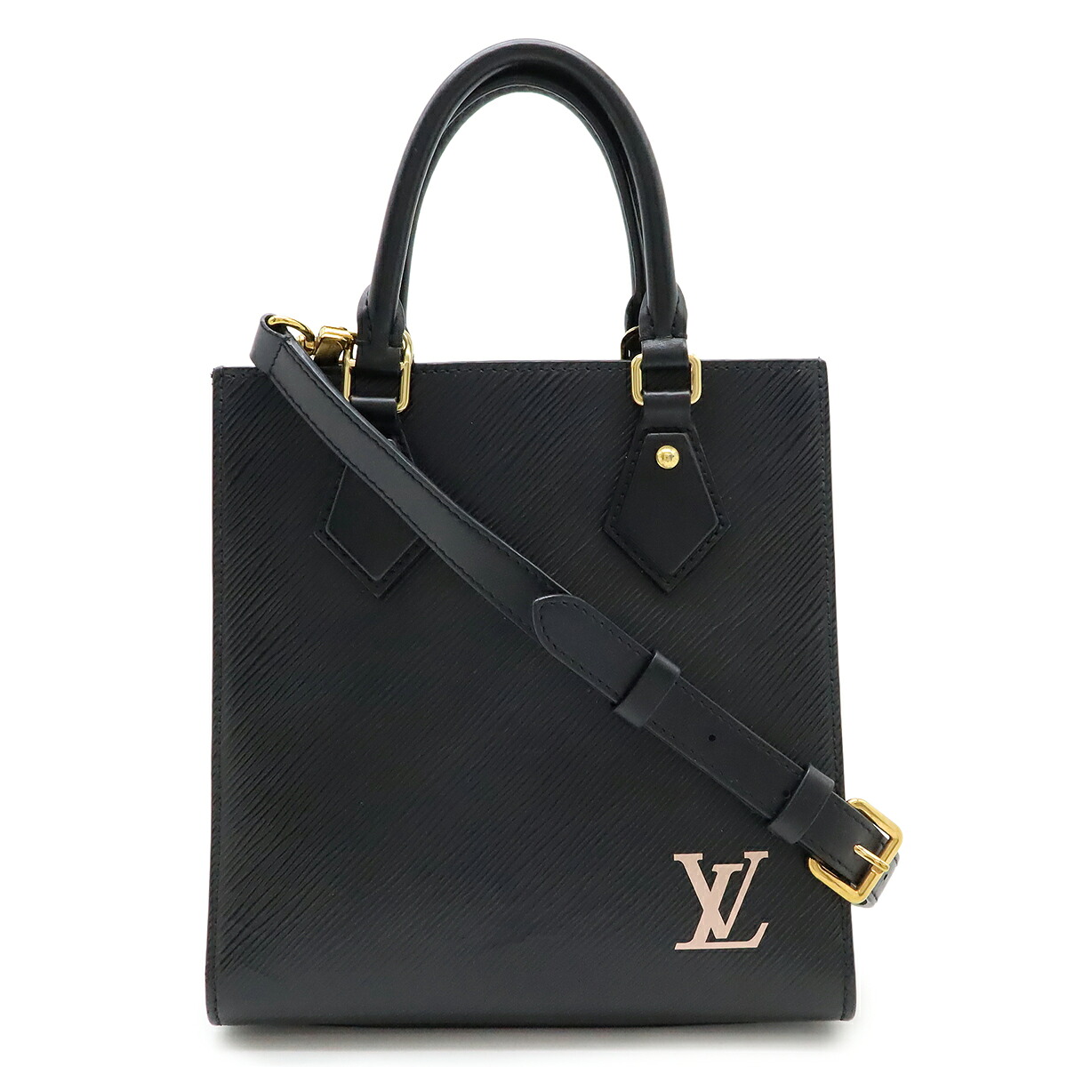 LOUIS VUITTON ルイ ヴィトン エピ サックプラ BB ハンドバッグ２WAY ショルダーバッグ 斜め掛け レザー ノワール 黒 ブラック ゴールド金具 M20958 【中古】